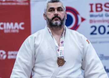 პარაძიუდოისტი რევაზ ჩიკოიძე მსოფლიოს ჩემპიონატის ბრინჯაოს პრიზიორია