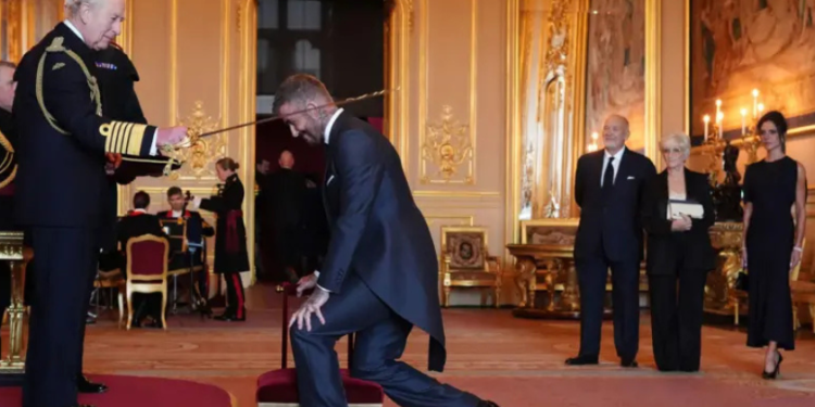 დევიდ ბექჰემი რაინდი გახდა