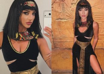 ნუცა ბუზალაძემ ჰელოუინზე კლეოპატრას როლი მოირგო – კადრები წვეულებიდან