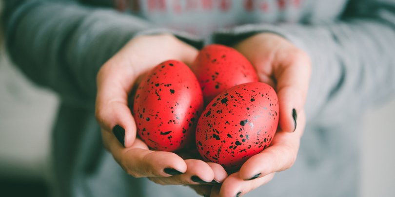 რატომ არ შეიძლება აღდგომამდე წითელი კვერცხის ჭამა