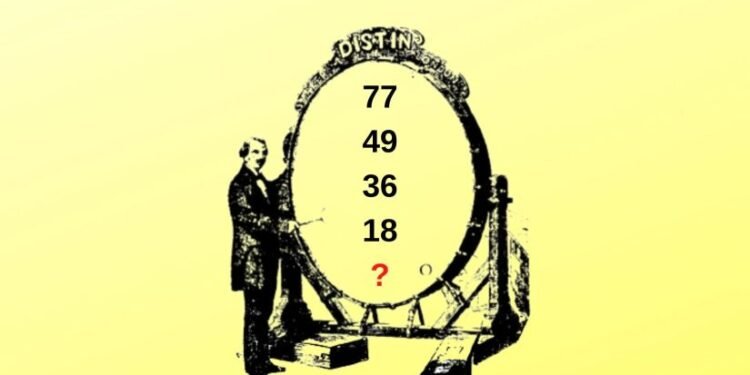 შეძლებთ, გამოიცნოთ ეს მათემატიკური კანონზომიერება?