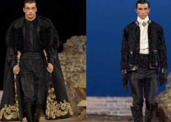 Dolce & Gabbana -ს ახალი კოლექციის ჩვენებაზე, ორი ქართველი მოდელი გამოჩნდა